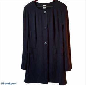 Cabi Navy Blue Duster-Size XL